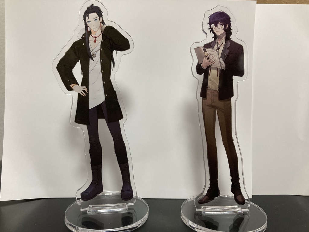 兄口誘太郎・真賢木ミロク立ち絵アクリルフィギュア