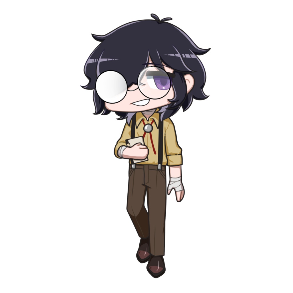 ひとはしらSDキャラステッカー