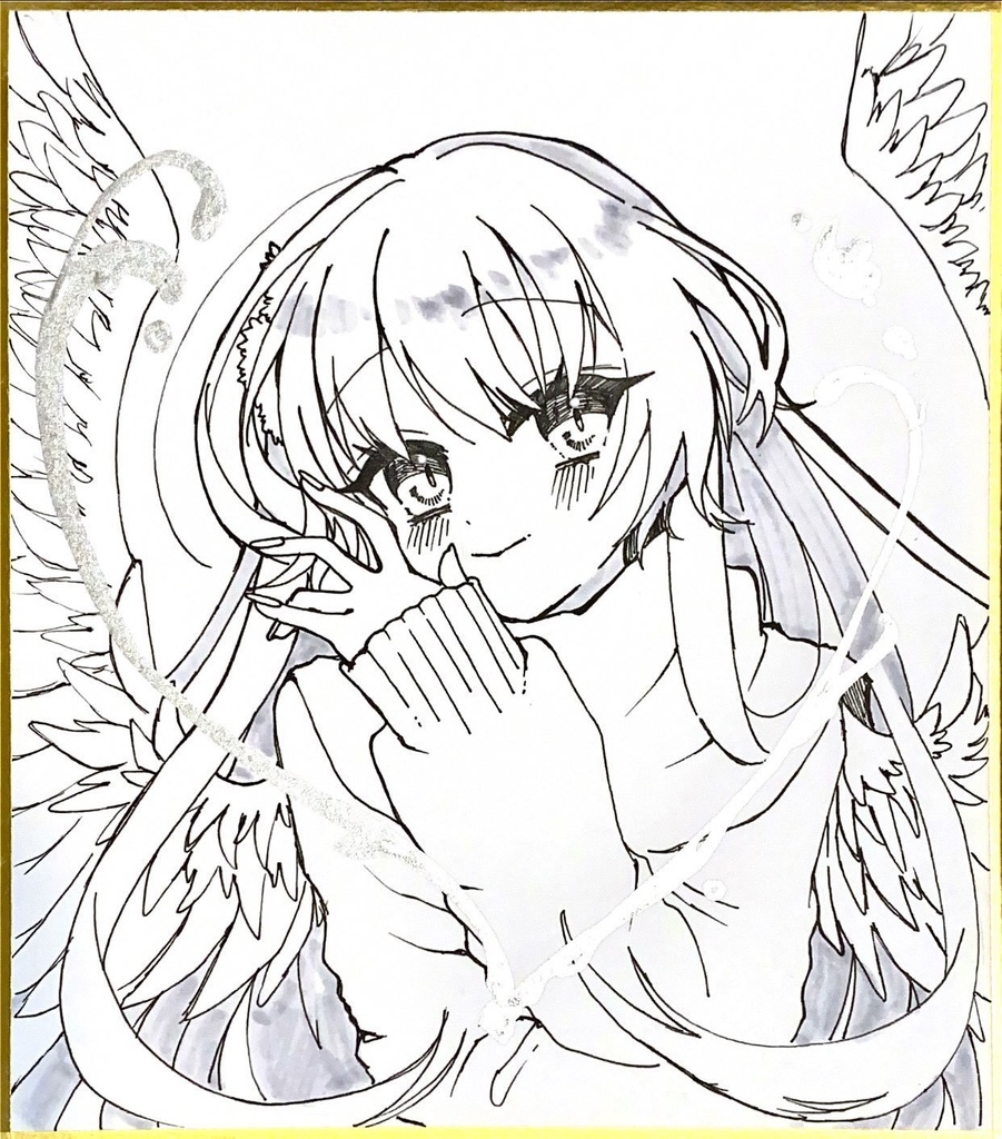 アルギュロスちゃん　ミニ色紙