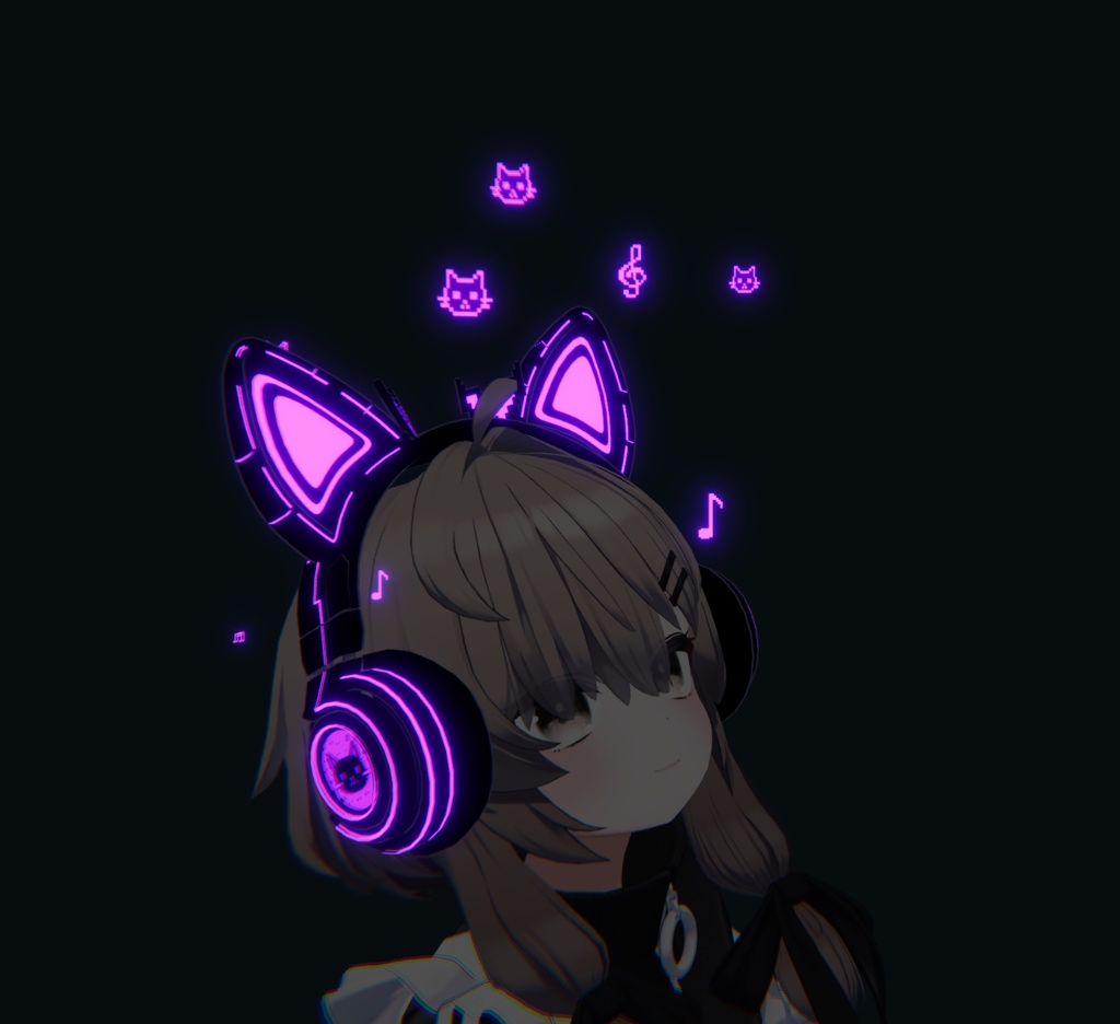 【全アバター】NEKO BEATS ヘッドホン【MA対応】