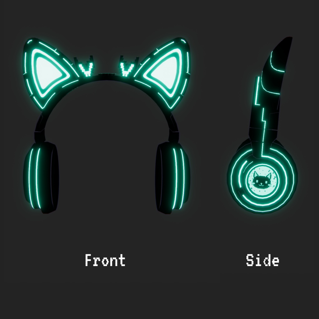 【全アバター】NEKO BEATS ヘッドホン【MA対応】