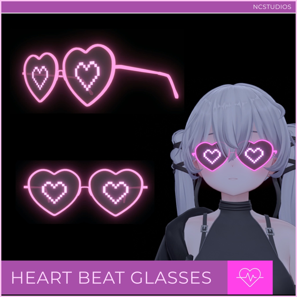 Love Beat Glasses ラブビートグラス 【MA対応】