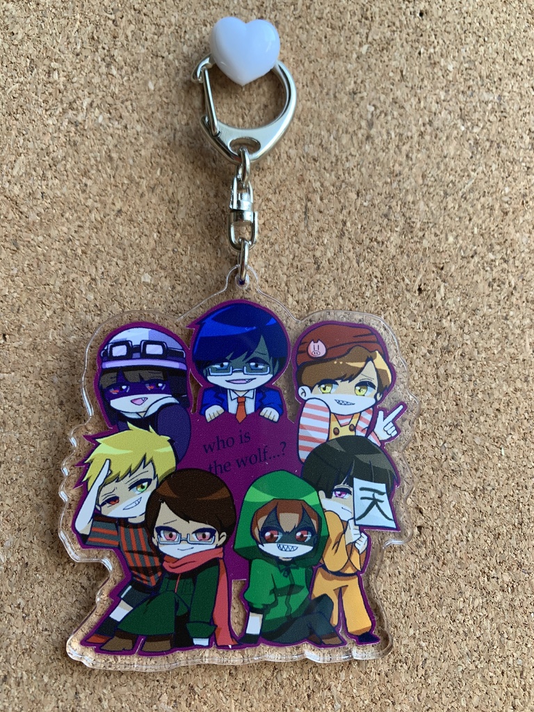 wrwrd!7人アクリルキーホルダー