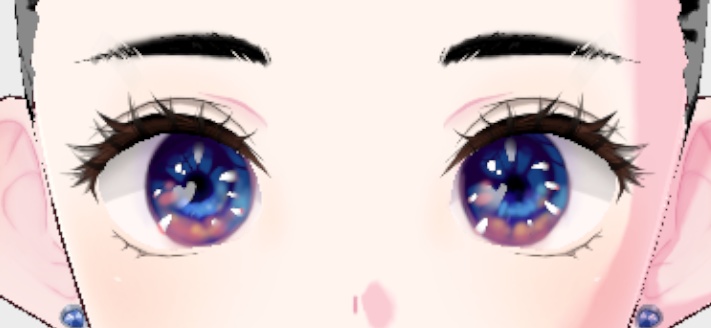 - Cute sparkling eyes -(❁´◡`❁)