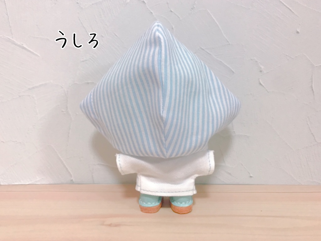 ぬい用パーカーかぶれるフード
