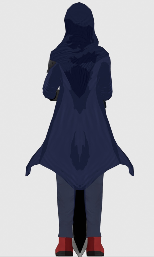 オリジナル3dモデル アサシン