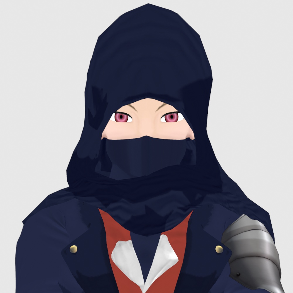 オリジナル3dモデル アサシン