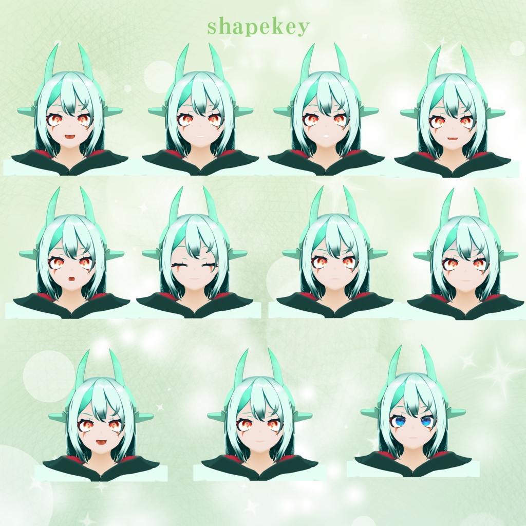 cybergirl オリジナル3Dモデル