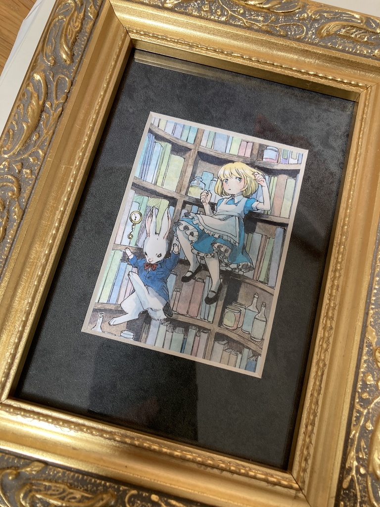 額装ATC「物語の始まり」