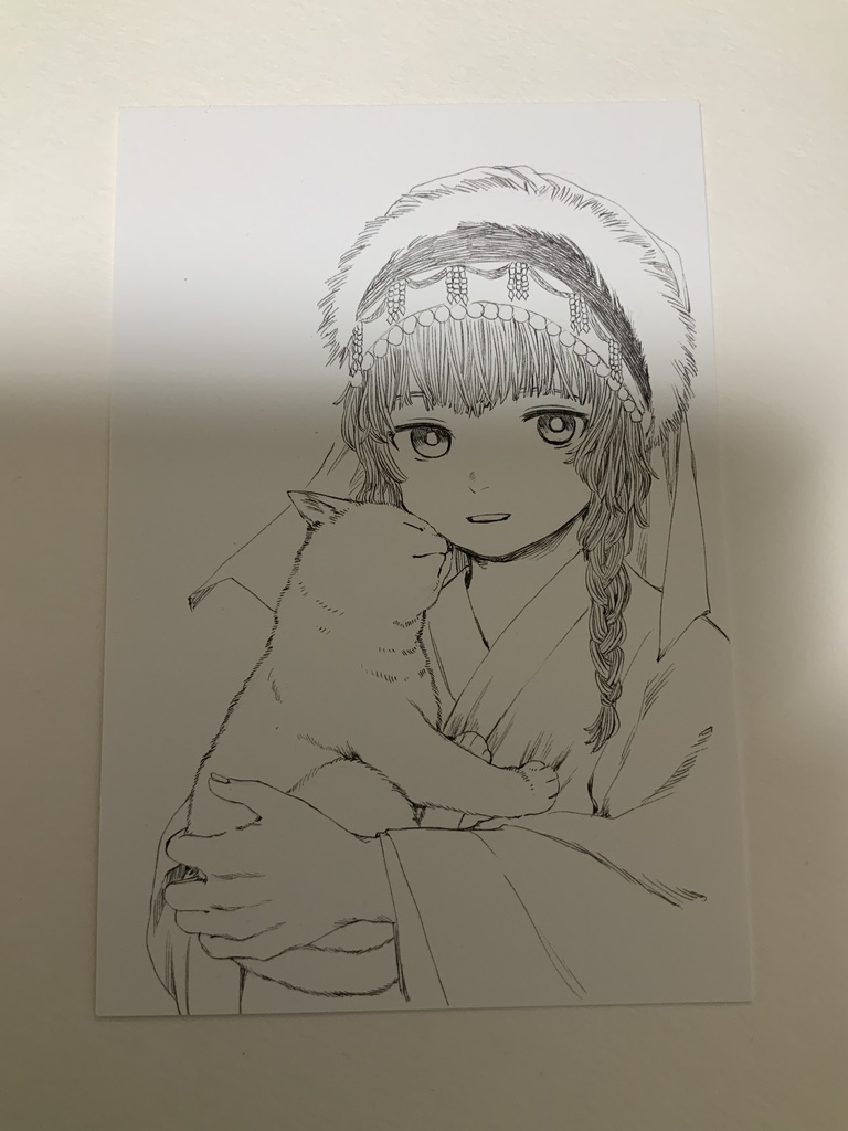 ハガキサイズ原画