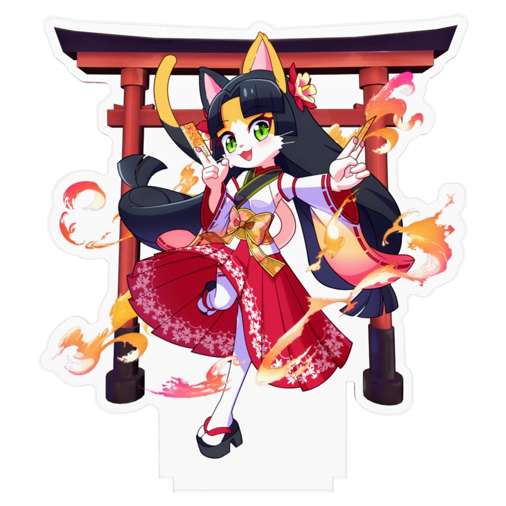 ニャン巫女アクスタ