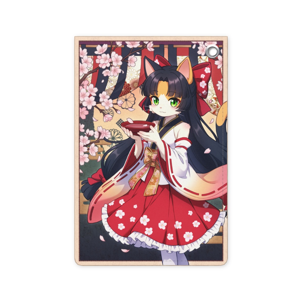 花札風パスケース