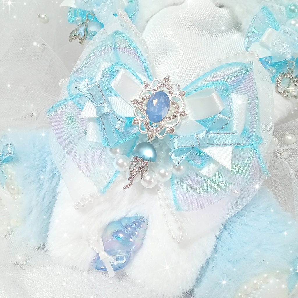 ✧︎ マーメイド🫧ねこちゃん ぬい服 ✧︎