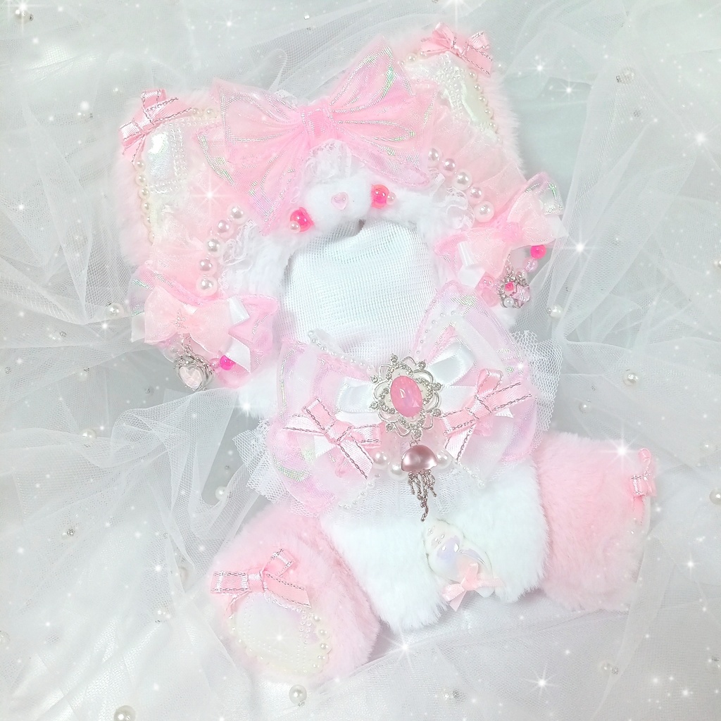 ✧︎ マーメイド🫧ねこちゃん ぬい服 ✧︎