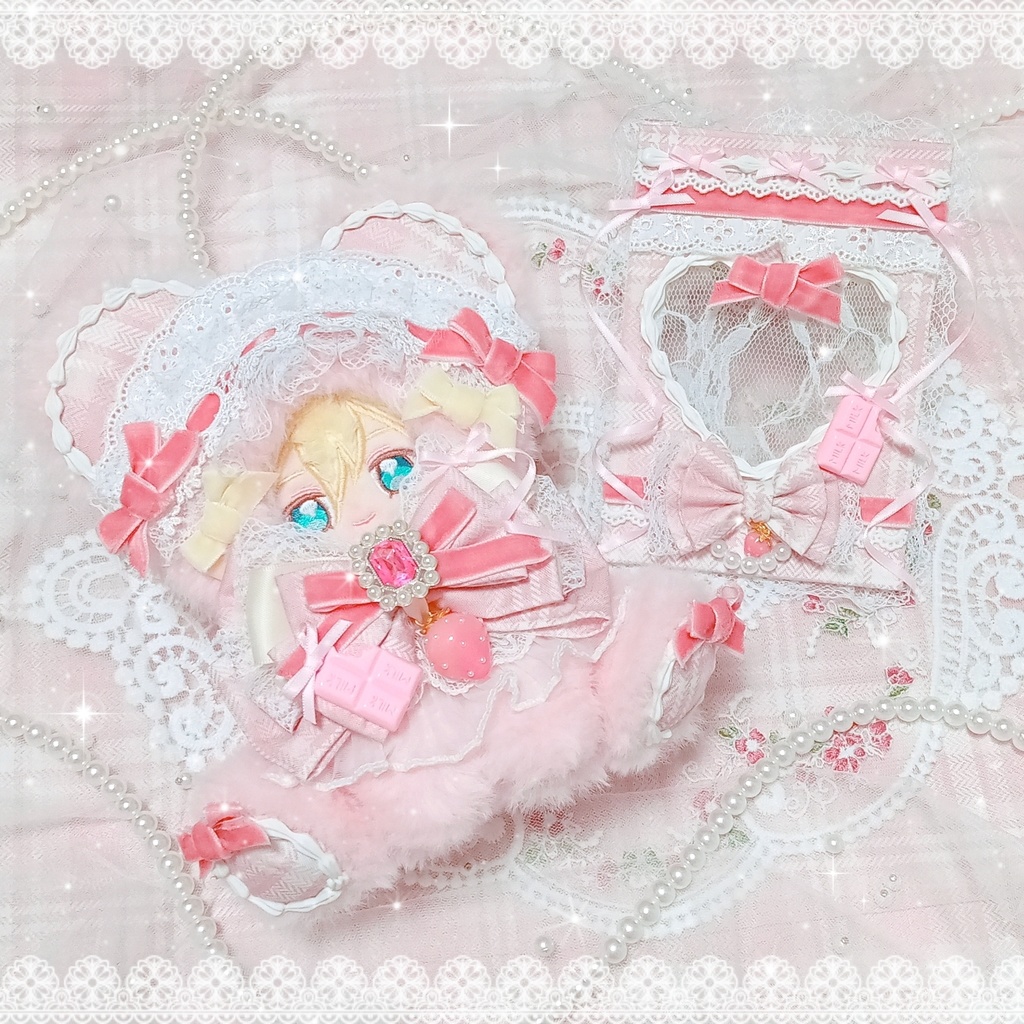 🍓🍫苺×チョコレート くまちゃん🧸🩷