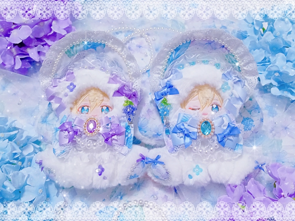 ☂️紫陽花×ロリィタ風🫧‪たれうさちゃん着ぐるみ🐇Vol.2