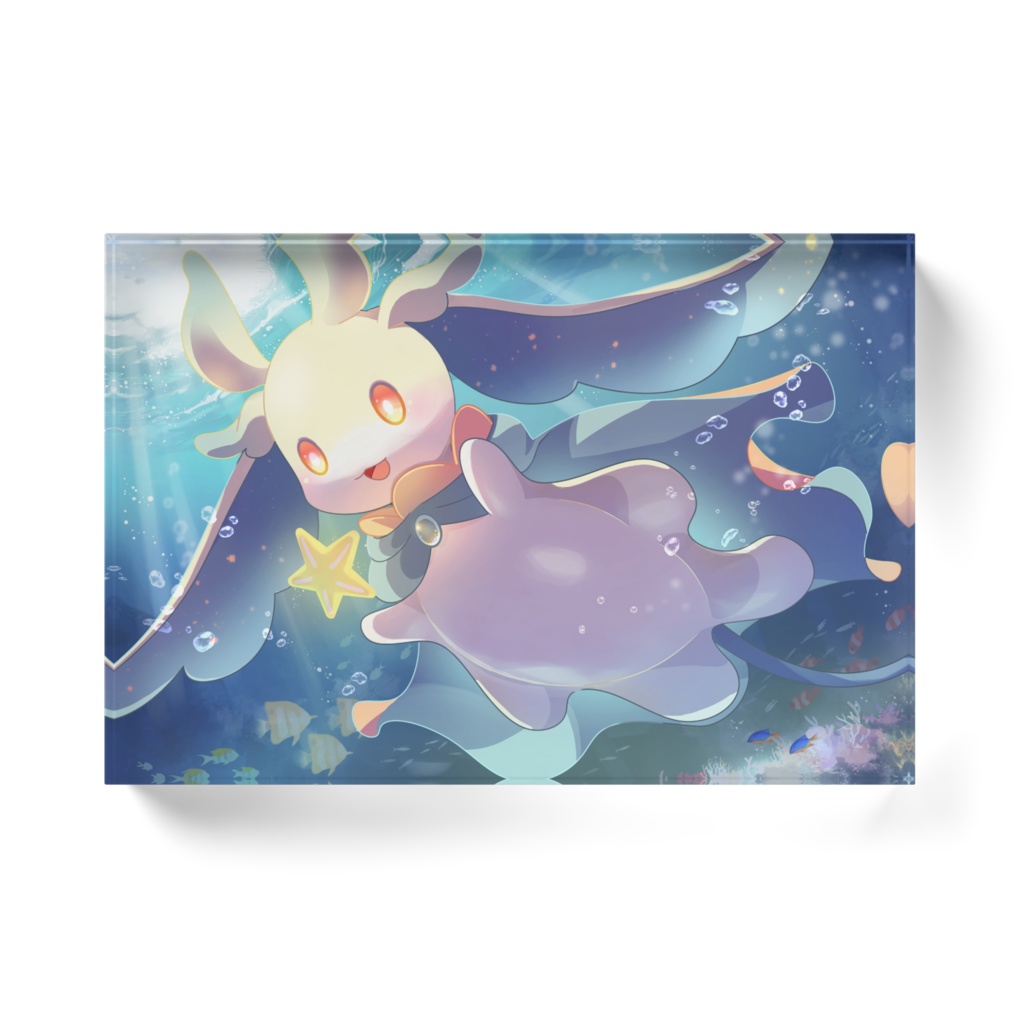 うみの中ヒトデと。/アクリルブロック