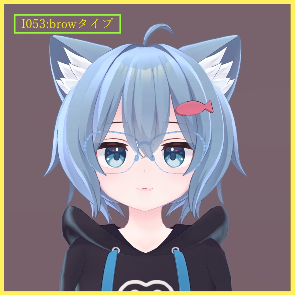 ラスクちゃん用メガネ