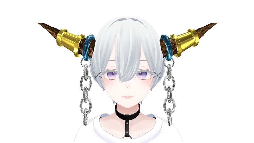 アバタ用、汎用のデーモン角