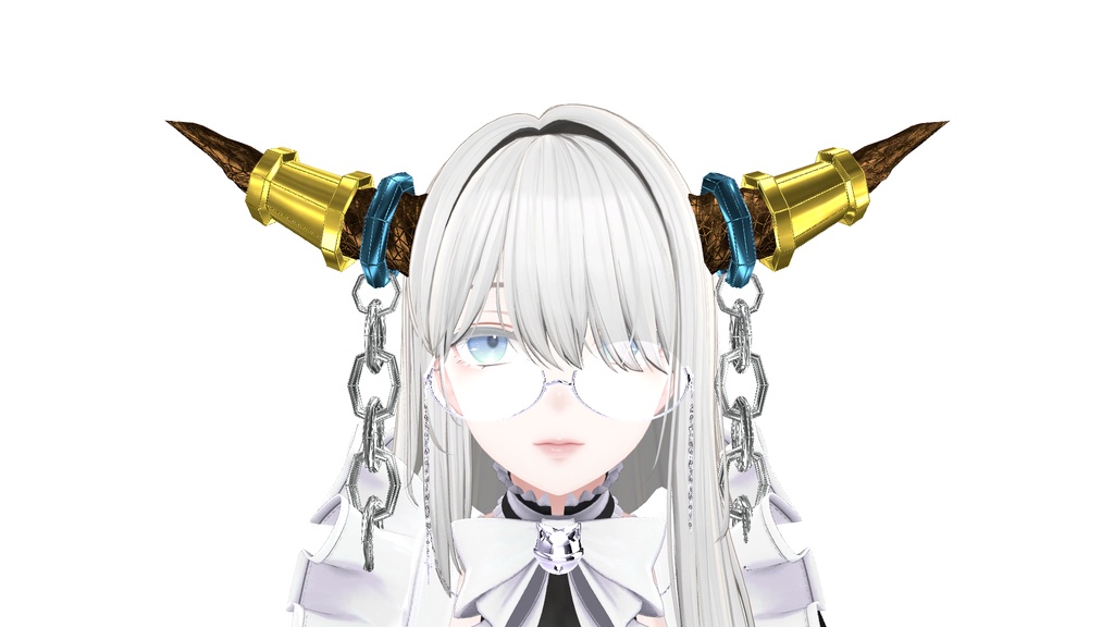 アバタ用、汎用のデーモン角