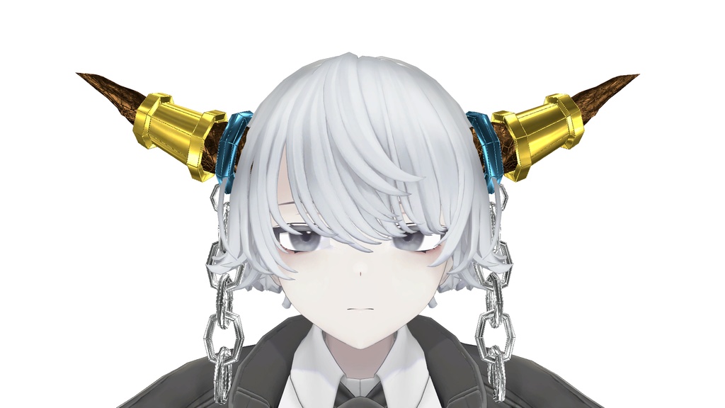 アバタ用、汎用のデーモン角