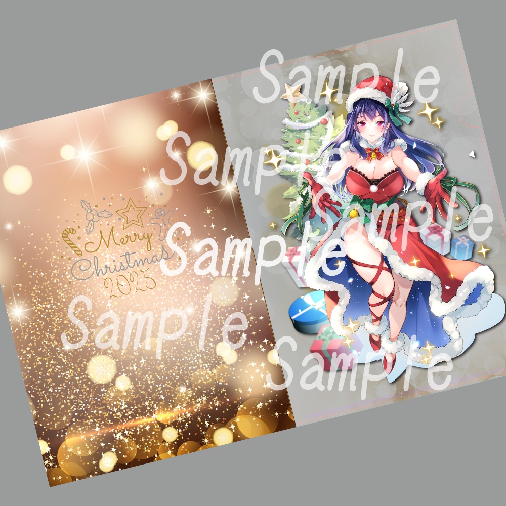 【クリスマス2025】クリアファイル&A4ポスターセット
