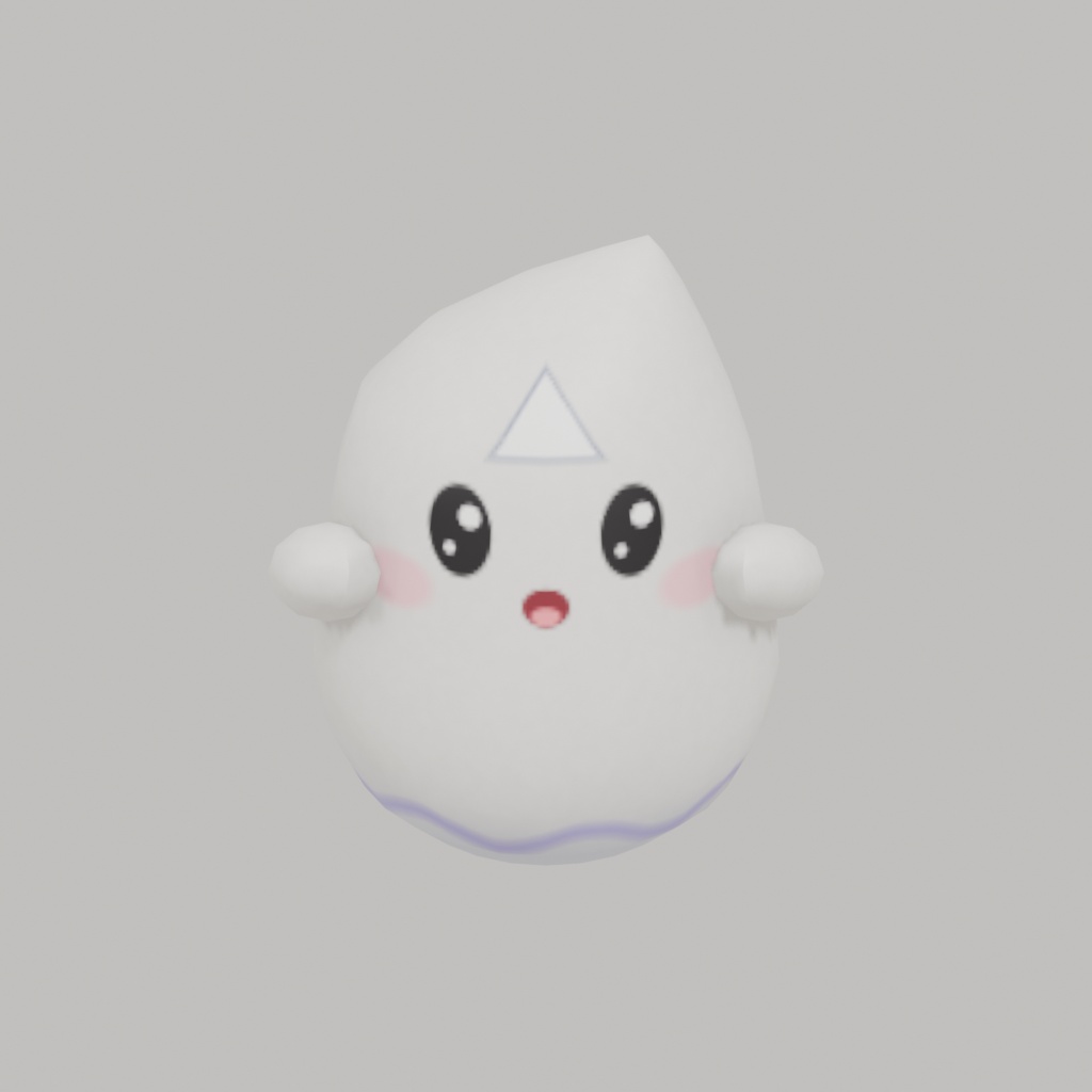 【無料お試し】おばけの起き上がりこぼし【VRChatワールド向け・Quest対応】秋と和風ハロウィンの和小物