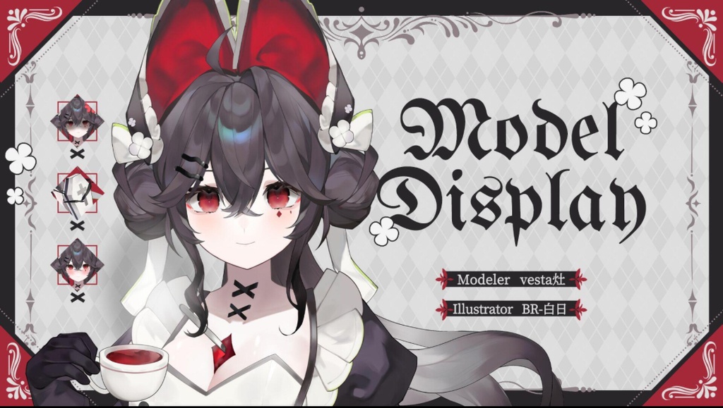 「汎用Live2dモデル」绯月·AKATSUKI/Vbridger対応 /VTS対応