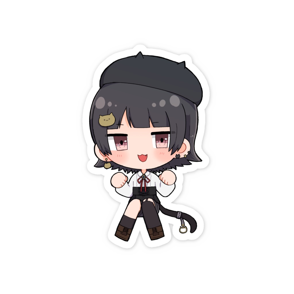 成世猫恋 スマホステッカー