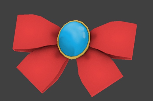 3Dモデル ブローチ