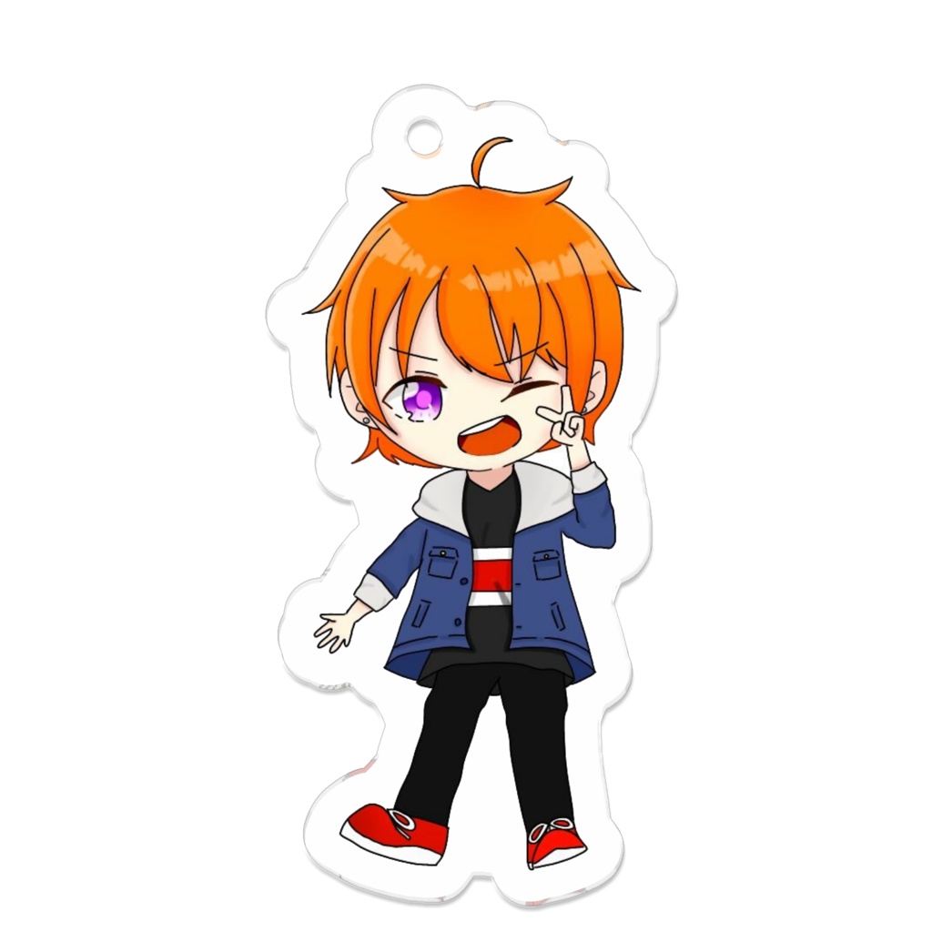 黎哉アクリルキーホルダー