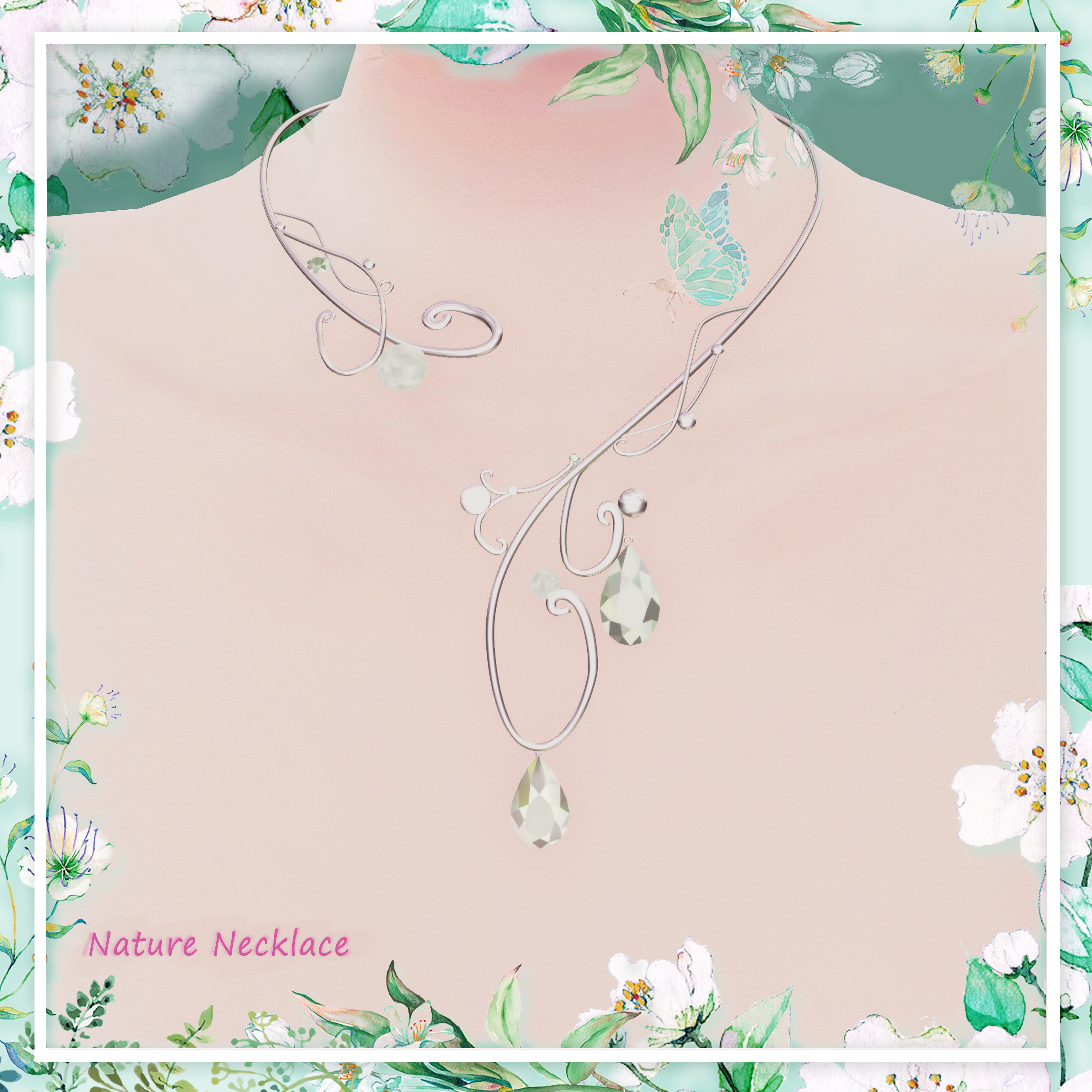 ナチュラル派ネックレス