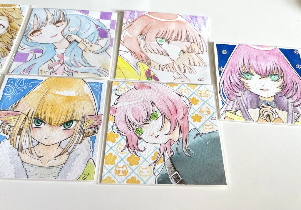 ミニ原画A-01〜１１フレームレス