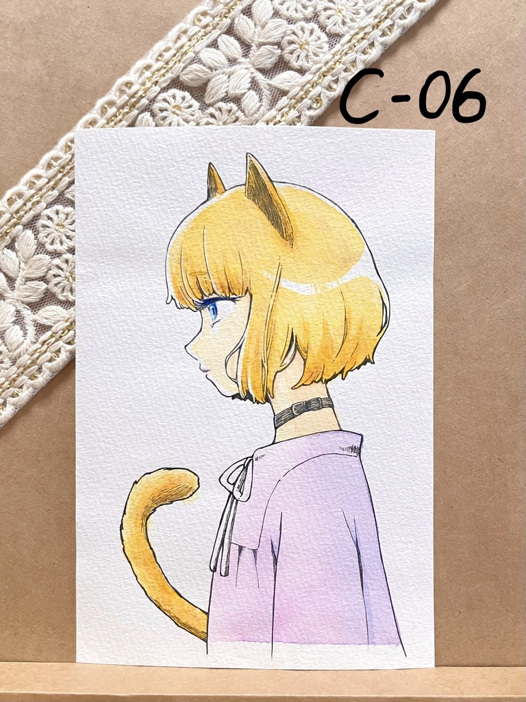 ハガキサイズ原画C−05〜06