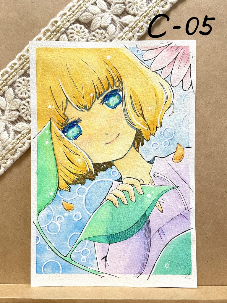 ハガキサイズ原画C−05〜06