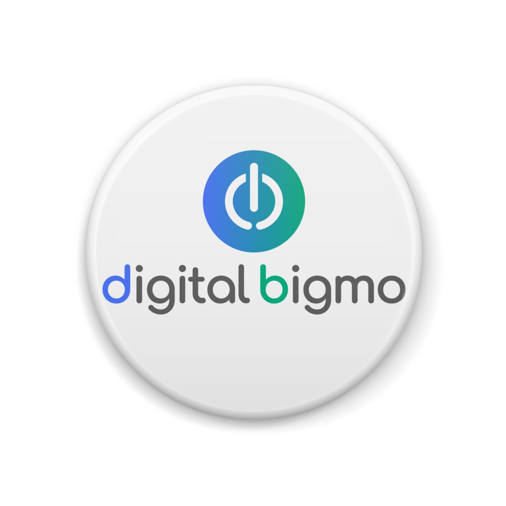 digitalbigmo 缶バッジ - 44mm  by digitalbigmo