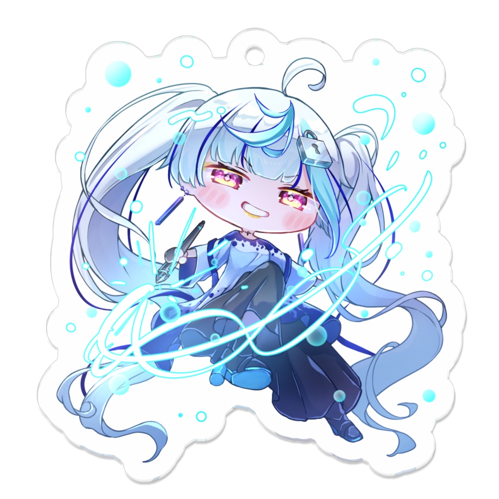 眠六さん アクリルキーホルダー