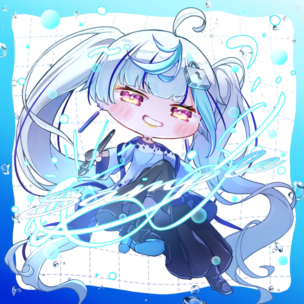 眠六さん　アクリルキーホルダー
