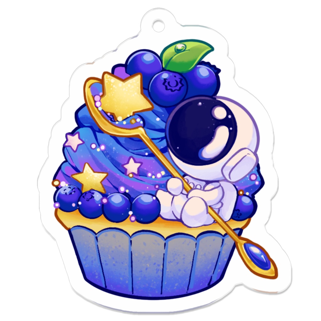 星空カップケーキ