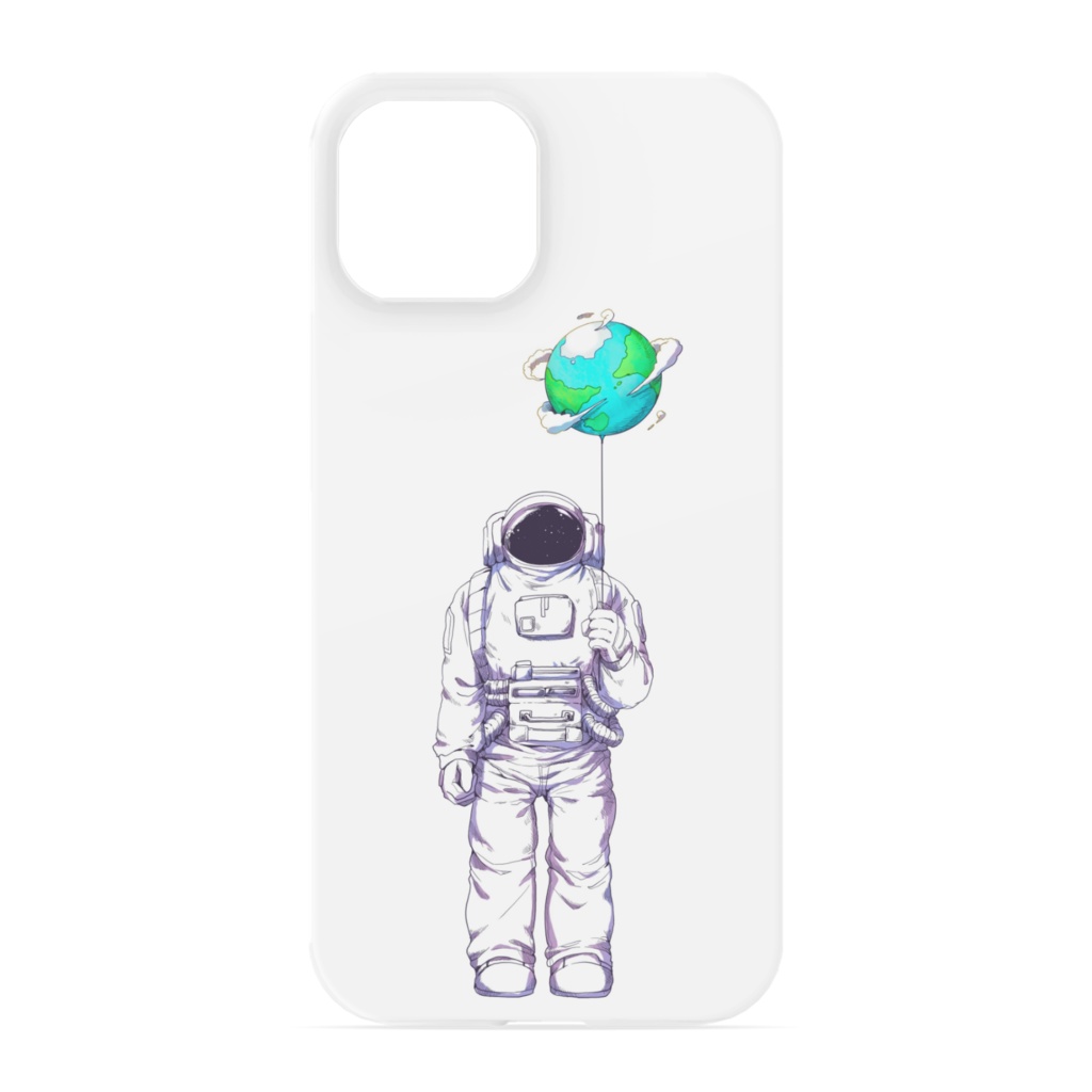 宇宙飛行士スマホケース