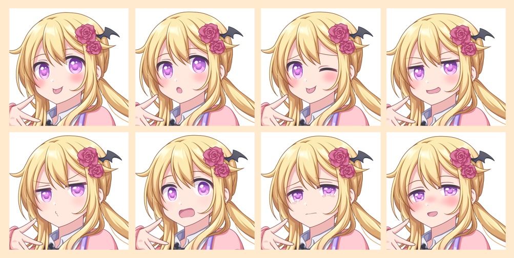 女の子立ち絵素材 SWEET&BITTER+