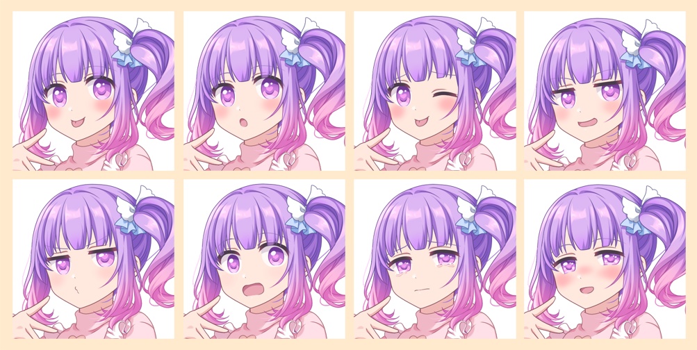 女の子立ち絵素材 SWEET&BITTER+