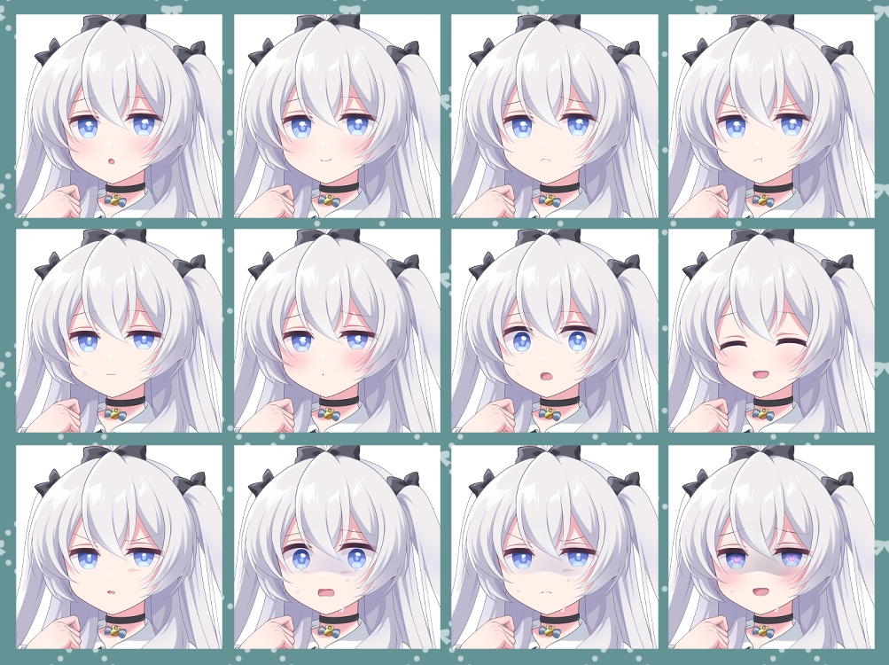 女の子立ち絵素材 Remake Vol.1