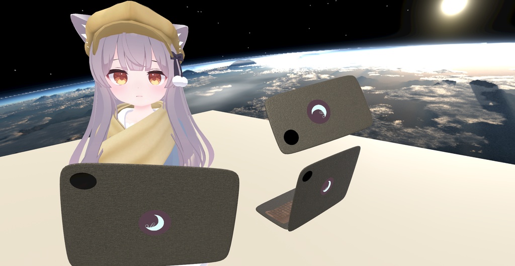 【Cluster想定】オリジナルデバイス『スマホ・タブレット・ラップトップ』