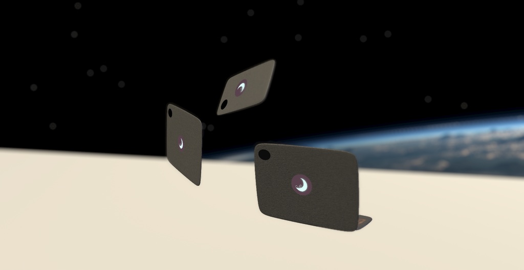 【Cluster想定】オリジナルデバイス『スマホ・タブレット・ラップトップ』