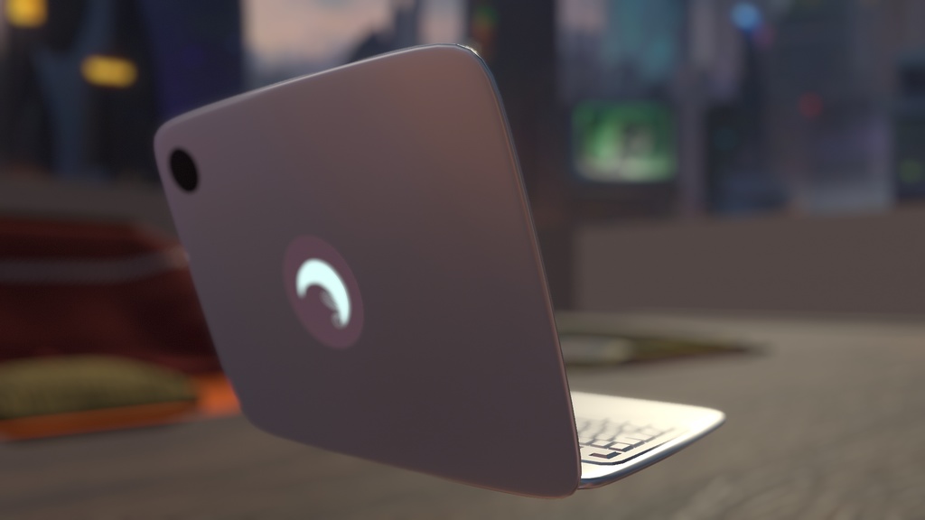 【VRChat想定】オリジナルデバイス『スマホ・タブレット・ラップトップ』