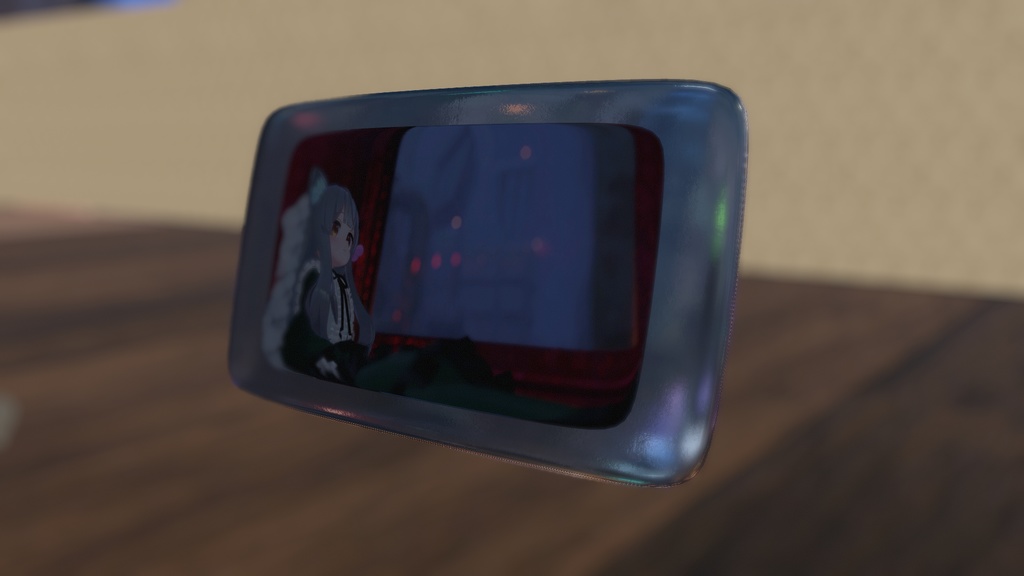 【VRChat想定】オリジナルデバイス『スマホ・タブレット・ラップトップ』