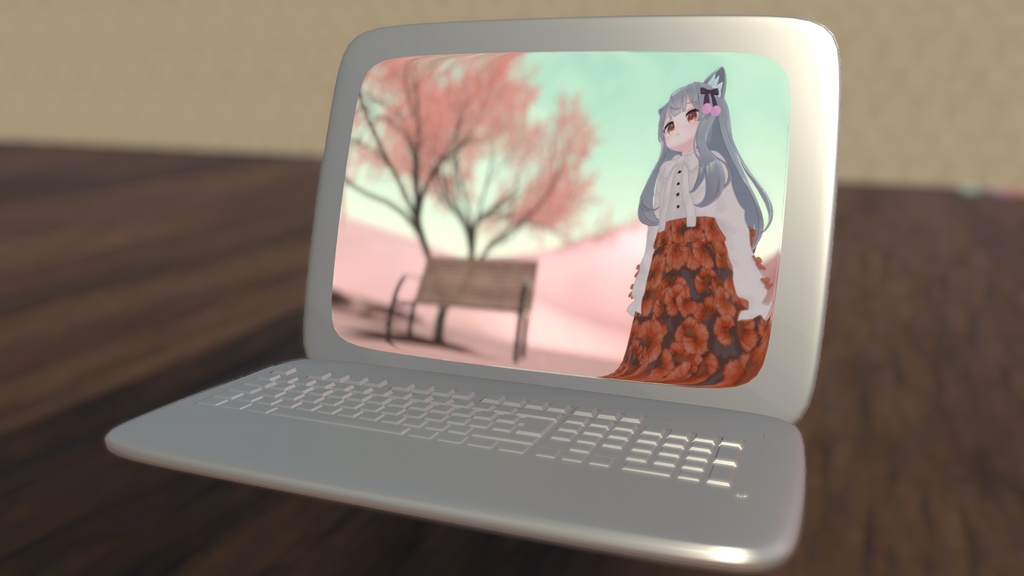 【VRChat想定】オリジナルデバイス『スマホ・タブレット・ラップトップ』