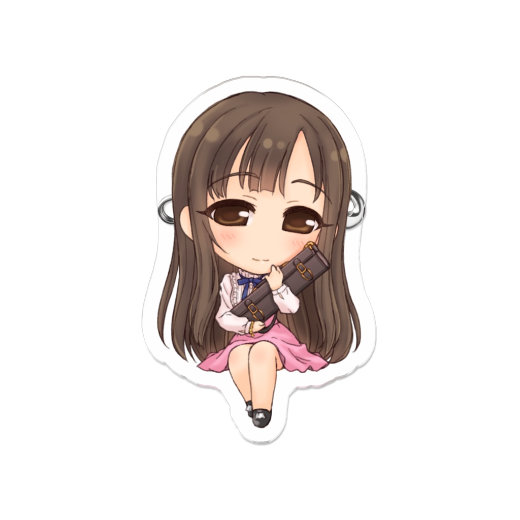 水本ゆかり お座り アクリルバッジ 98 Engine Booth