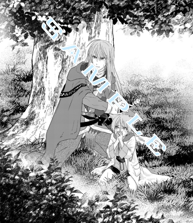 【完売しました】ウイユヴェール・挿し絵ラフ集セット